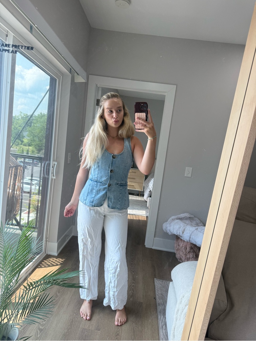 MADEWELL denim vest top 4 NWT - Picture 10 of 14
